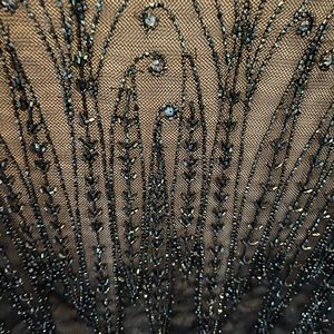 Worn once Christian Dior gown. Hand embroidery beads. One of a kind